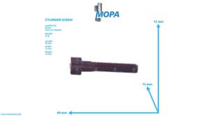 CYLINDER SCREW - 01148643 suitable for Deutz engines