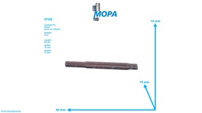STUD - 01153362 suitable for Deutz engines