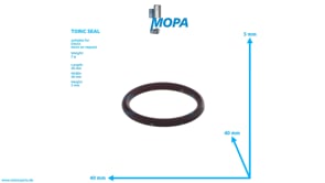 TORIC SEAL - 01166051 suitable for Deutz engines