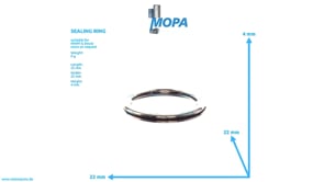 SEALING RING - 01174200 suitable for MWM & Deutz engines