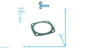 GASKET - 01176724 suitable for MWM & Deutz engines GASKET - 01176724 suitable for MWM & Deutz engines