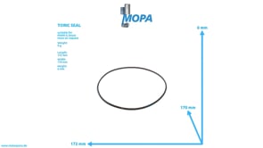 TORIC SEAL - 01176798 suitable for MWM & Deutz engines