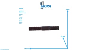 STUD - 01177087 suitable for Deutz engines