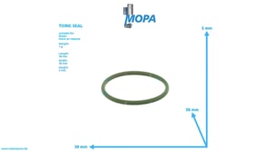 TORIC SEAL - 01178213 suitable for Deutz engines