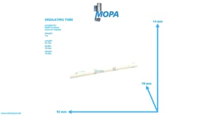 INSULATING TUBE - 01304332 suitable for MWM & Deutz engines INSULATING TUBE - 01304332 suitable for MWM & Deutz engines