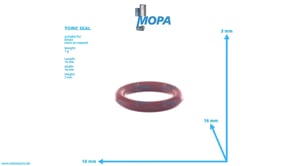 TORIC SEAL - 01340131 suitable for Deutz engines
