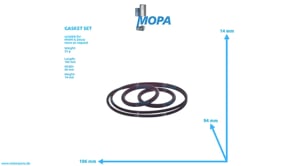 GASKET SET - 03113660 suitable for MWM & Deutz engines