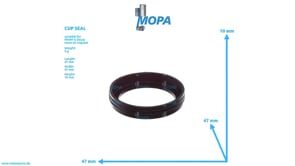 TOPFMANSCHETTE - 04009575 passend für MWM & Deutz Motoren