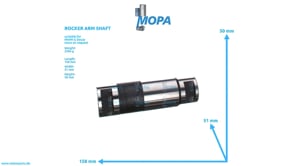 KIPPHEBELACHSE - 04079789 passend für MWM & Deutz Motoren KIPPHEBELACHSE - 04079789 passend für MWM & Deutz Motoren