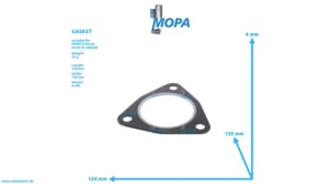 GASKET - 12161824 suitable for MWM & Deutz engines