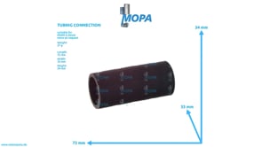 TUBING CONNECTION - 12163475 suitable for MWM & Deutz engines