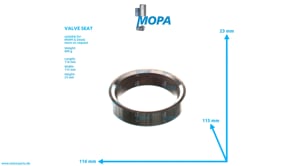 VENTILSITZRING - 12185293 passend für MWM & Deutz Motoren