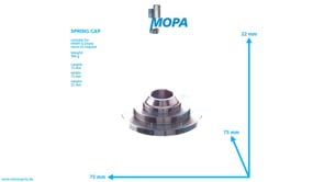 SPRING CAP - 12280189 suitable for MWM & Deutz engines