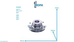 FLANSCH - 5062031339 passend für MTU Motoren