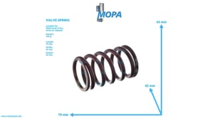 VALVE SPRING - 51041020094 suitable for MAN D engines VALVE SPRING - 51041020094 suitable for MAN D engines