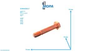 SCHRAUBE - 5129900001 passend für MTU Motoren