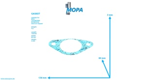 GASKET - 5591880280 suitable for MTU engines