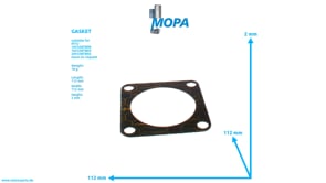 GASKET - 5602040480 suitable for MTU engines