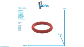 TORIC SEAL - 700429028001 suitable for MTU engines TORIC SEAL - 700429028001 suitable for MTU engines