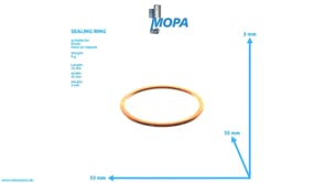 SEALING RING - 01118841 suitable for Deutz engines