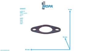 GASKET - 01120826 suitable for Deutz engines