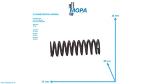 DRUCKFEDER - 02061765 passend für MWM & Deutz Motoren