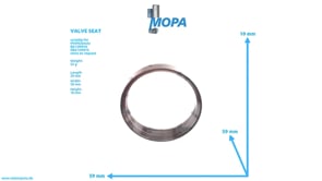 VENTILSITZRING - 04000010 passend für MWM & Deutz Motoren VENTILSITZRING - 04000010 passend für MWM & Deutz Motoren