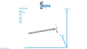 INLET VALVE - 04268371 suitable for Deutz engines