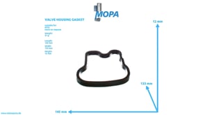 VALVE HOUSING GASKET - 4030160121 suitable for MTU engines