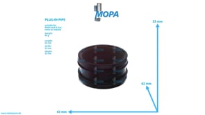 PLUG-IN PIPE - 51981820123 suitable for MAN D engines