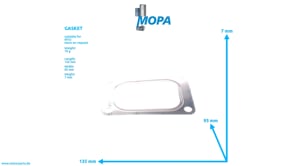 GASKET - 5381420180 suitable for MTU engines