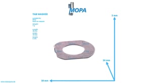 TAB WASHER - 700291019000 suitable for MTU engines TAB WASHER - 700291019000 suitable for MTU engines
