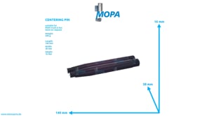 CENTERING PIN - 80996170020 suitable for MAN D engines CENTERING PIN - 80996170020 suitable for MAN D engines
