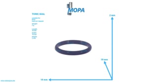 TORIC SEAL - 0005333080 suitable for MTU engines TORIC SEAL - 0005333080 suitable for MTU engines