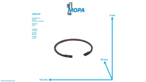 CIRCLIP - 01107861 suitable for Deutz engines