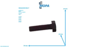HEXAGON BOLT - 01112636 suitable for Deutz engines