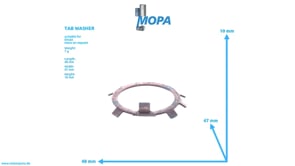 TAB WASHER - 01120665 suitable for Deutz engines