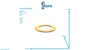 SEALING WASHER - 01308652 suitable for Deutz engines