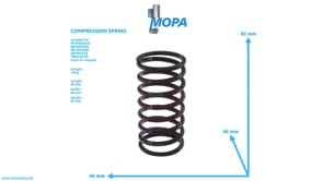 DRUCKFEDER - 02123211 passend für MWM & Deutz Motoren