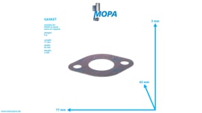 GASKET - 04070906 suitable for MWM & Deutz engines