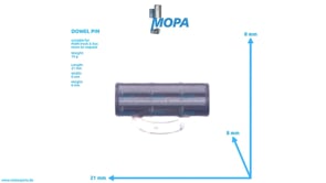 DOWEL PIN - 06220223061 suitable for MAN D-engines