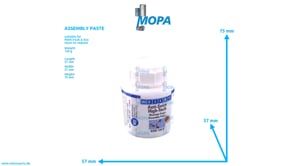 ASSEMBLY PASTE - 09160120133 suitable for MAN D-engines ASSEMBLY PASTE - 09160120133 suitable for MAN D-engines