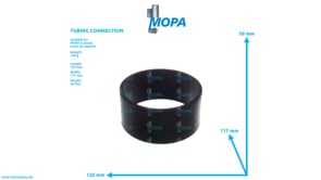 TUBING CONNECTION - 12161861 suitable for MWM & Deutz engines
