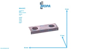 HALTER - 5500210040 passend für MTU Motoren