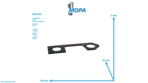 UNTERLEGPLATTE - 5550160095 passend für MTU Motoren