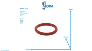 TORIC SEAL - 700429024002 suitable for MTU engines TORIC SEAL - 700429024002 suitable for MTU engines