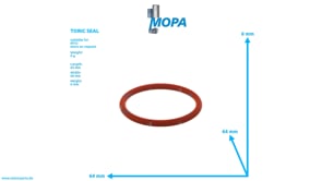 TORIC SEAL - 700429054001 suitable for MTU engines