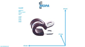 ROHRSCHELLE - 916016014201 passend für MTU Motoren