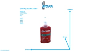 SAFETY/LOCKING AGENT - 01017855 suitable for MWM & Deutz engines