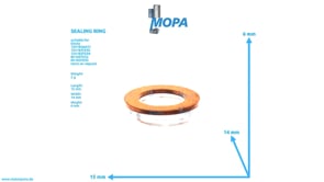 SEALING RING - 01118654 suitable for Deutz engines